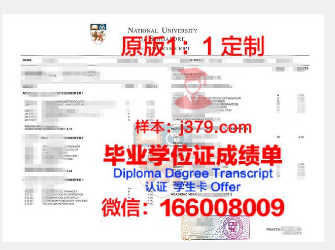 新加坡国立大学硕士毕业证书样本(新加坡国立大学硕士毕业证书样本图片)