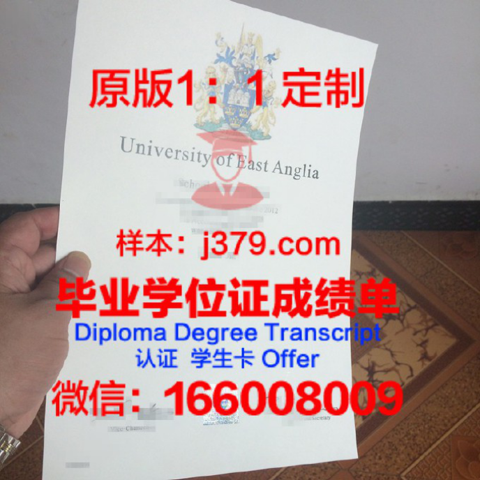 东英吉利大学毕业证书：一份珍贵的荣耀